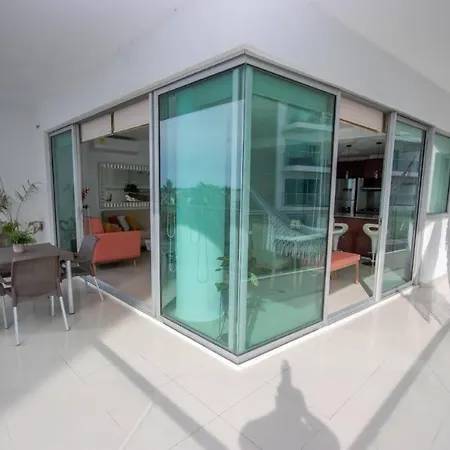 Apartamento Morros Vitri Apto Familiar En Primera Linea De Playa *