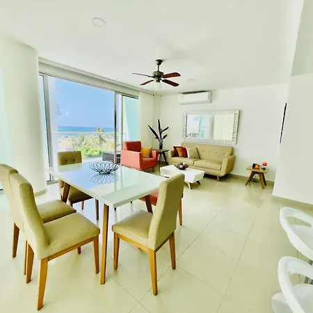 Morros Vitri Apto Familiar En Primera Linea De Playa Apartamento Cartagena