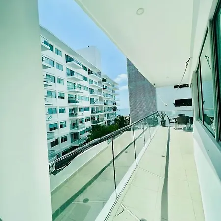 Morros Vitri Apto Familiar En Primera Linea De Playa Apartamento Cartagena