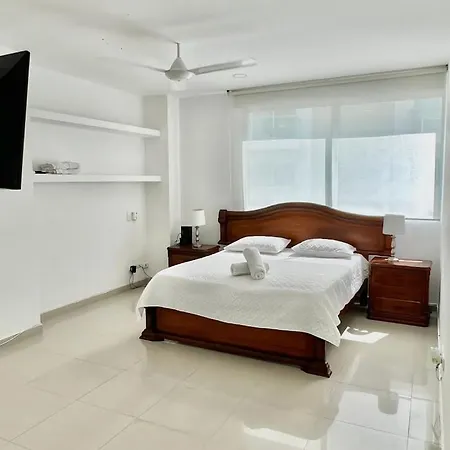 Morros Vitri Apto Familiar En Primera Linea De Playa Apartamento Cartagena