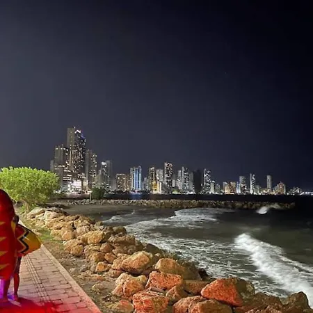 Morros Vitri Apto Familiar En Primera Linea De Playa * Cartagena